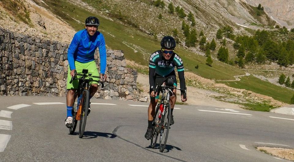 Montée du col de l'Izoard