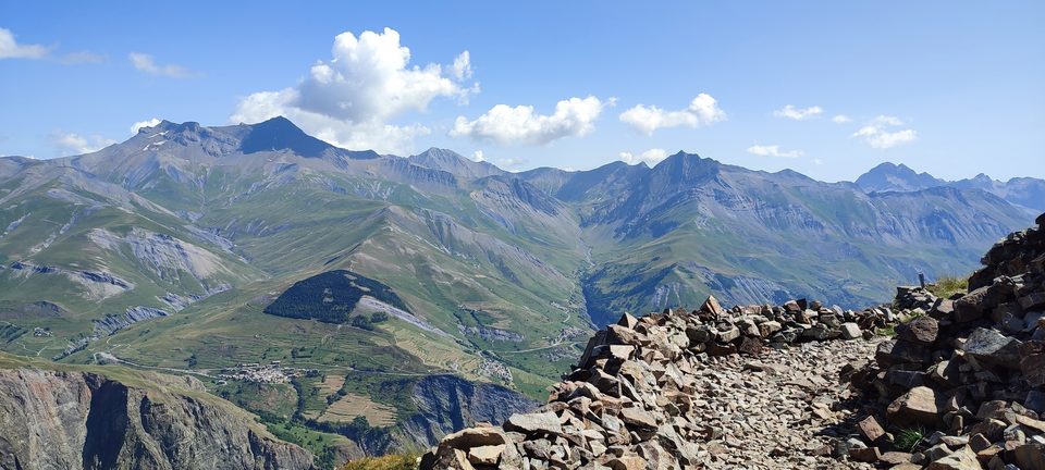 Le Belvédère Chancel depuis 2400m