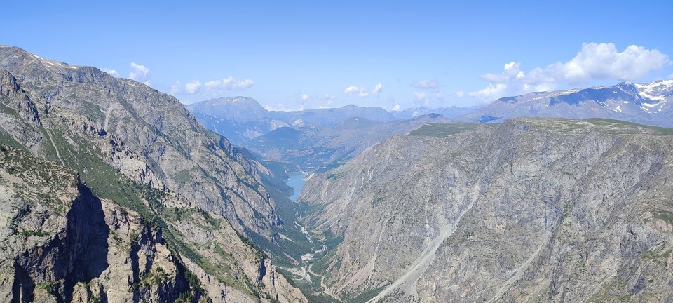 Panorama plongeant depuis le Belvédère