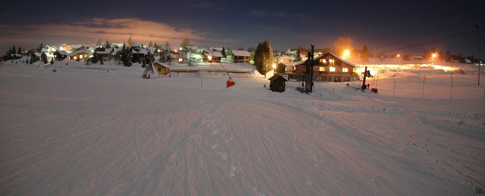 Piste éclairée La Coupe