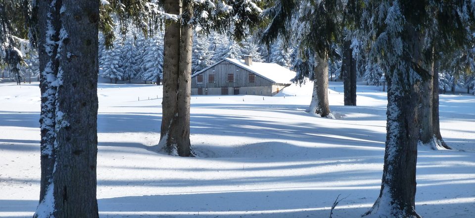 Mouthe ferme d'alpage hiver ©Yves Marechal