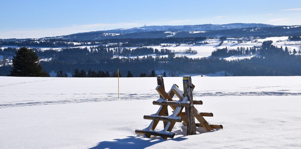 Le Peu vue sur Chasseral
