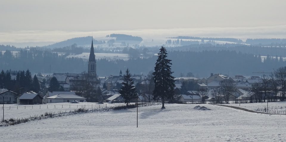 Village et église du Russey