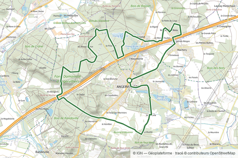 Grande boucle du Pays de Limours - Boucle d'Angervilliers