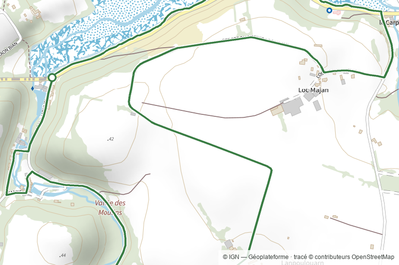 Rand'Abers 1 : Sur les rives de l'Aber-Benoit