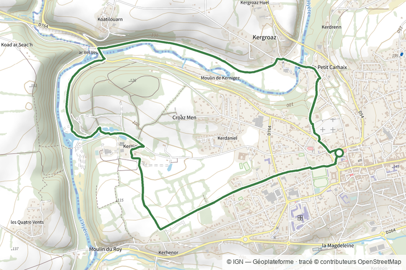 La vallée de l'Hyères