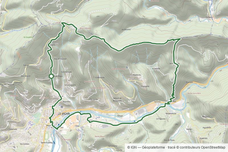 Sentier du Col des Mourèzes