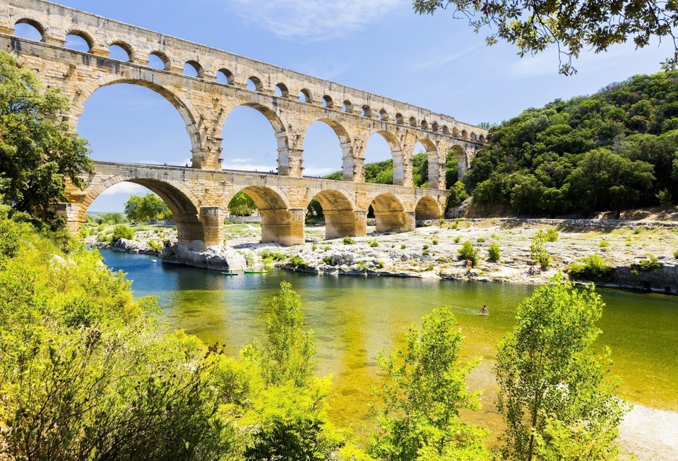 Boucle cyclo-découverte de l'Uzège Pont du Gard