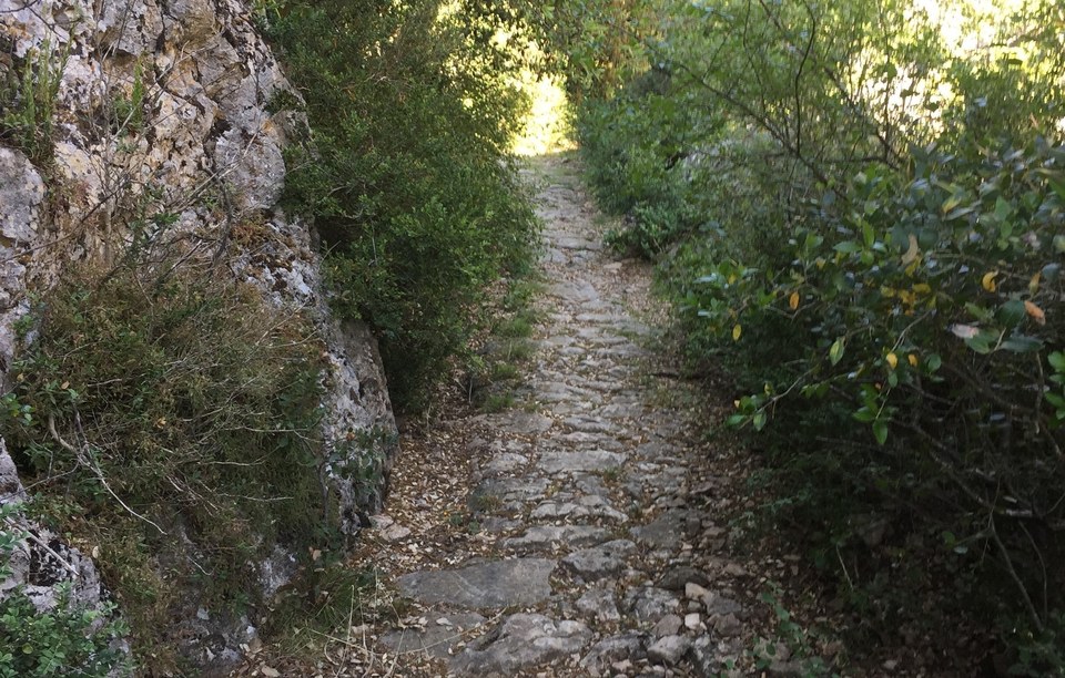 Chemin caladé