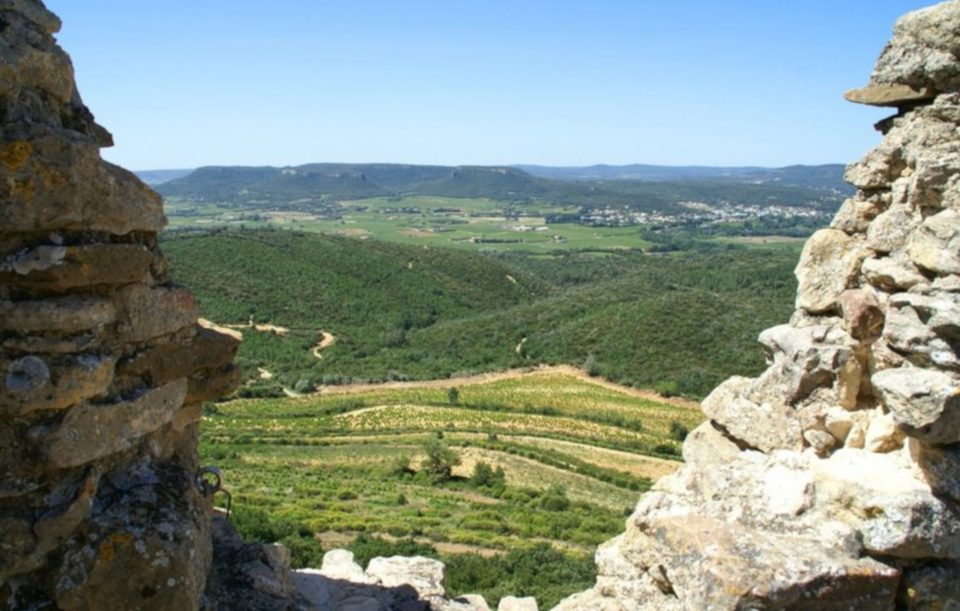 Vue depuis le château du Gicon