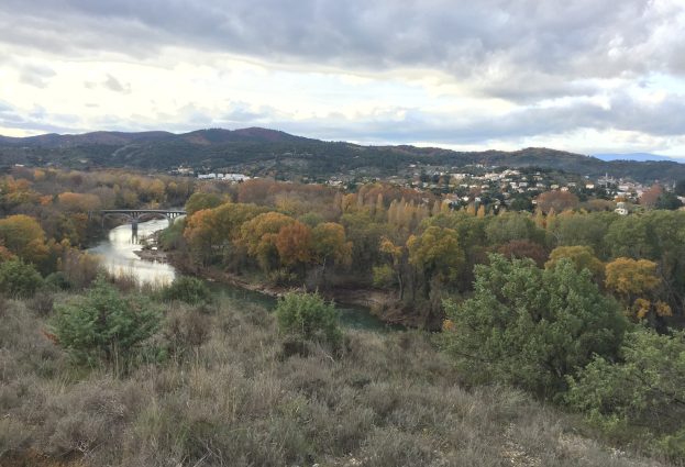 Vue sur la Cèze