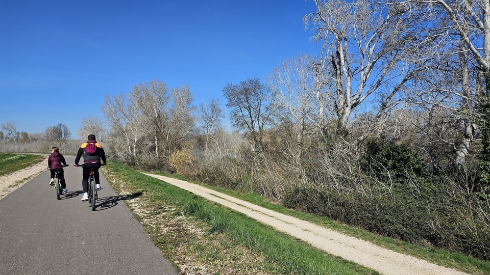 Voie verte Beaucaire Fourques