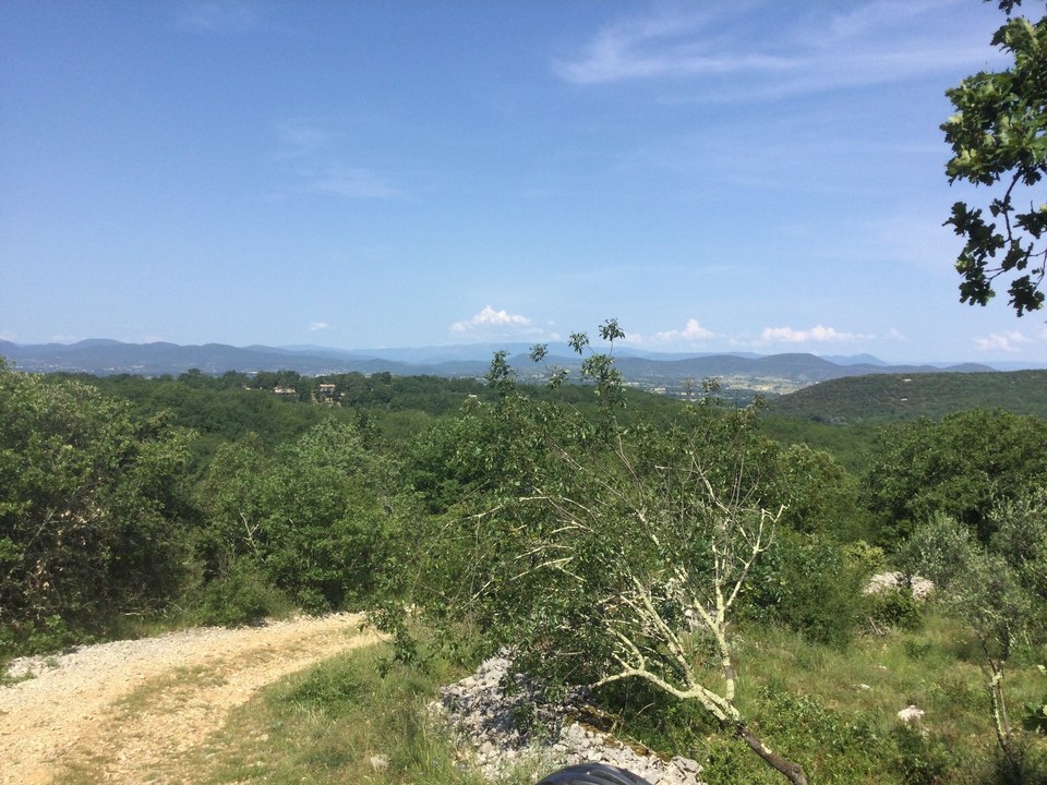 Descente dans les Gorges à Plan de Quittard et Plage de Terris (Gravel)