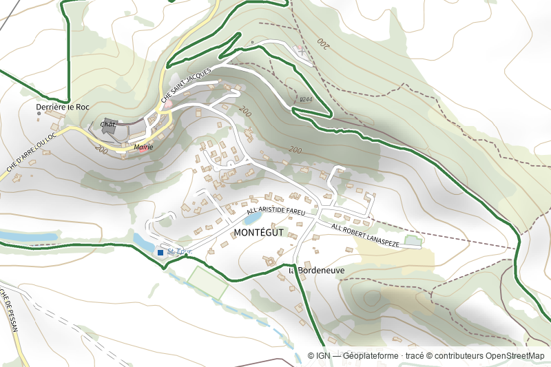 Circuit du chateau de Montégut