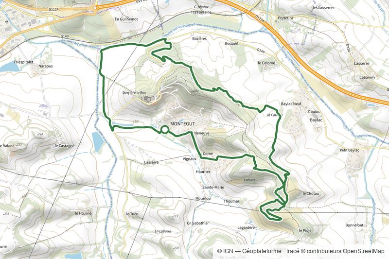 Circuit de la carrière de Montégut