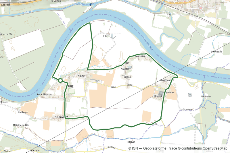 L'Imbarradys : boucle locale