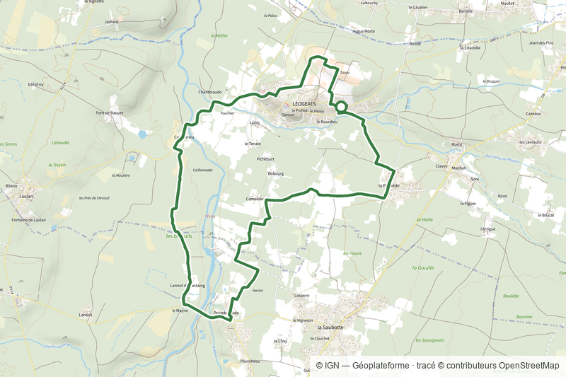 Les Radjayres : boucle locale