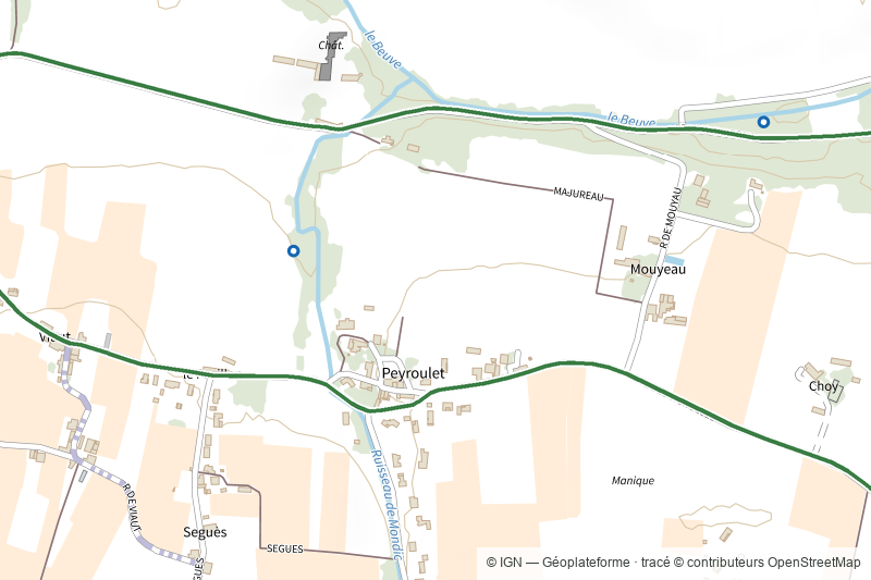 Les Jauberthes : boucle locale