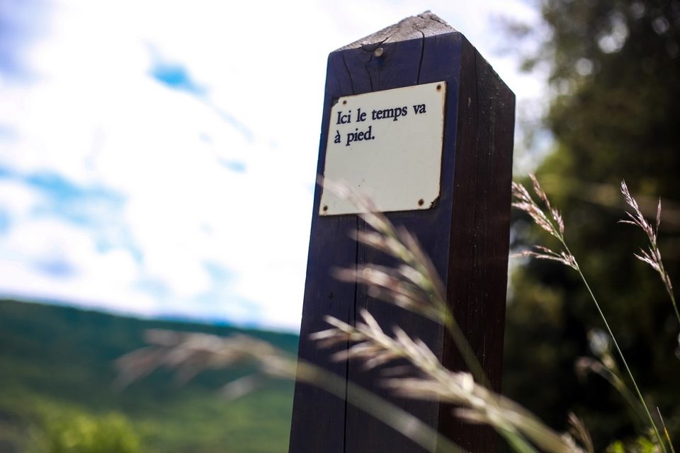 Le sentier en poésie