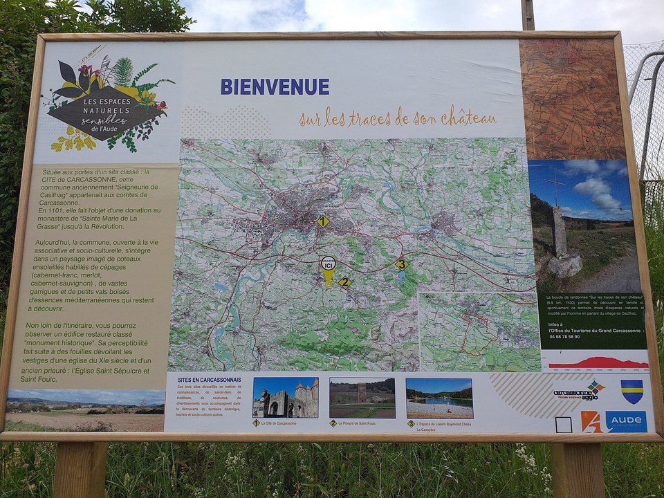 panneau du sentier