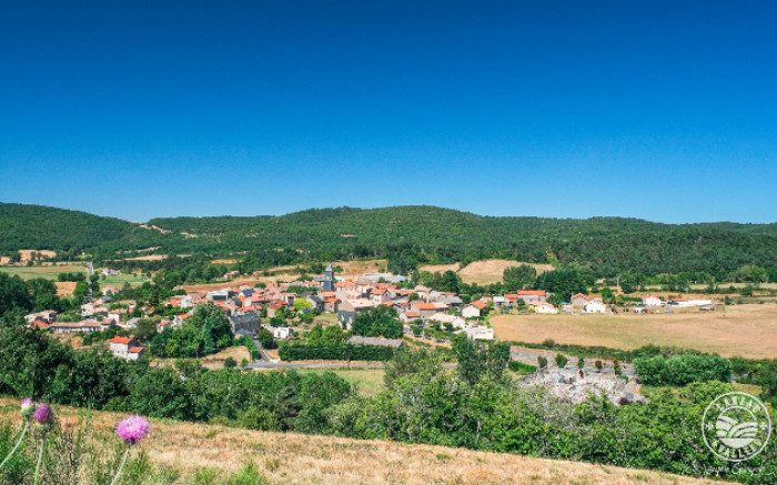 Le village de Sauclières