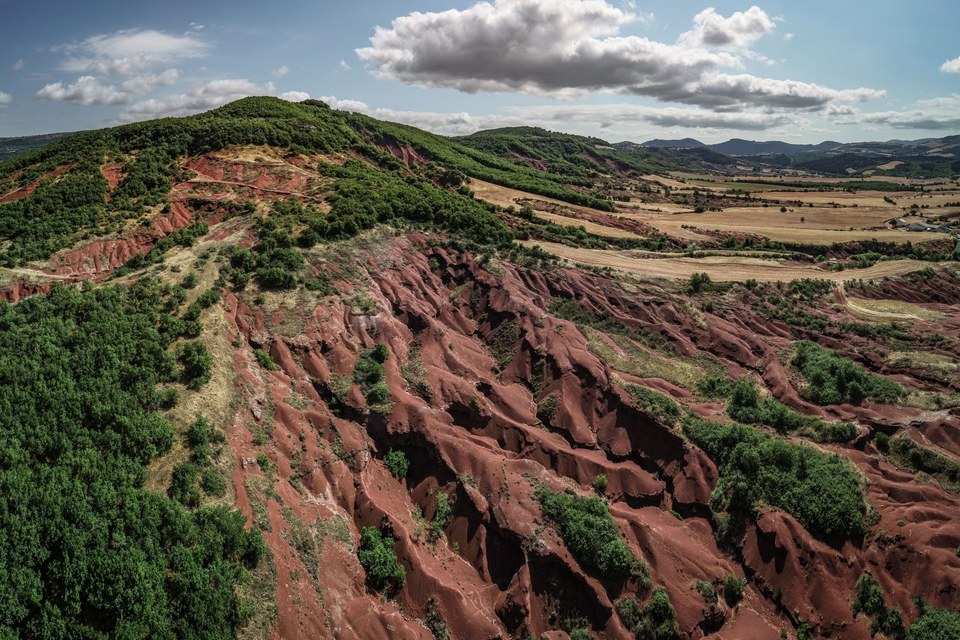 vue sur les Canyons du Rougier