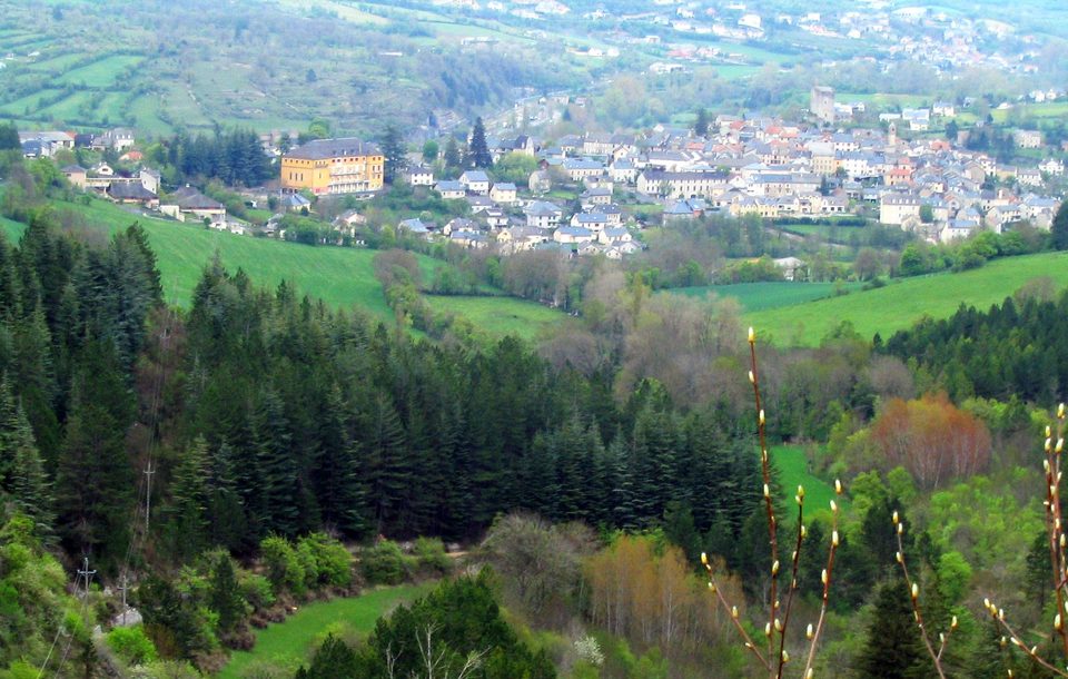 Vue au détour du sentier des Arts