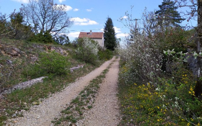 En arrivant à la gare de la Portalerie