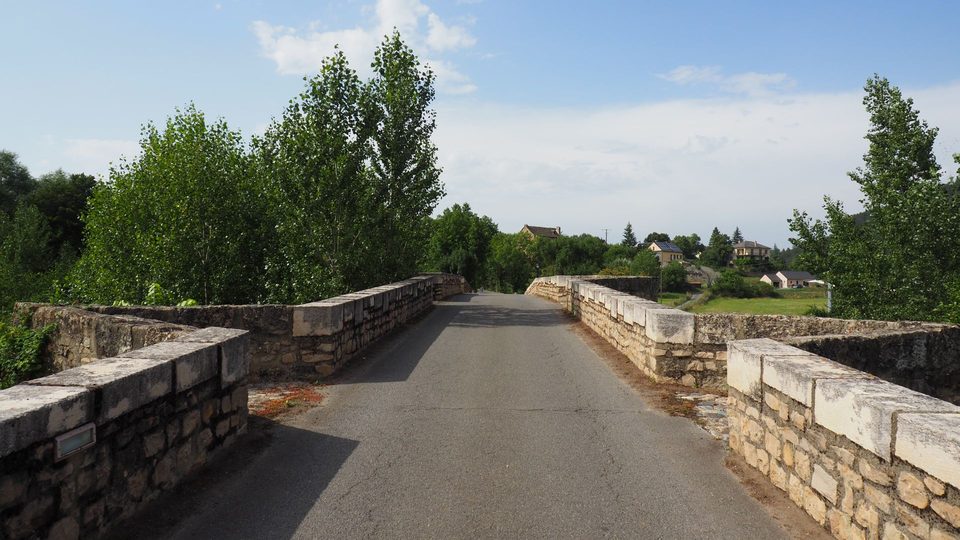 Pont de la Colagne à Chirac