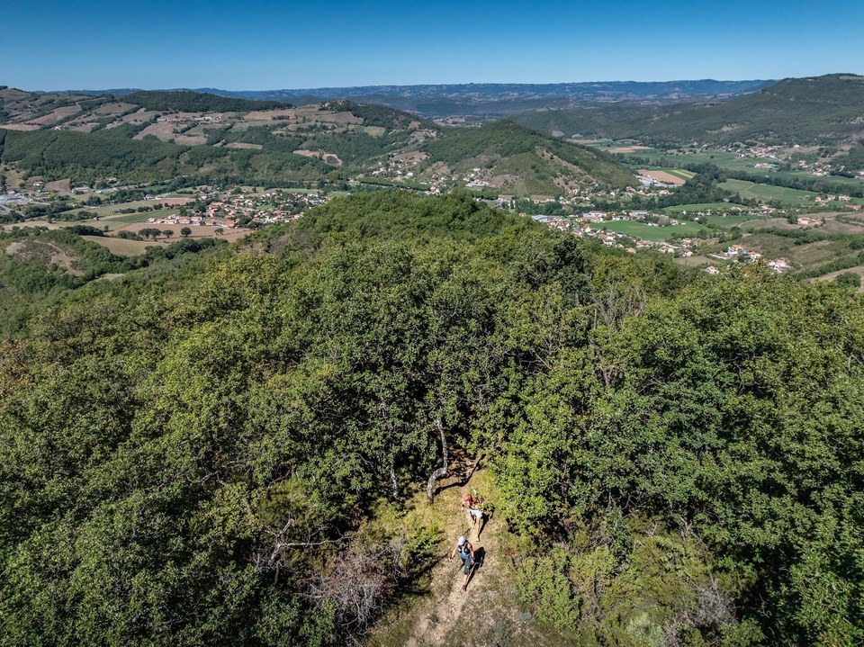 Vue sur Vabres l'Abbaye