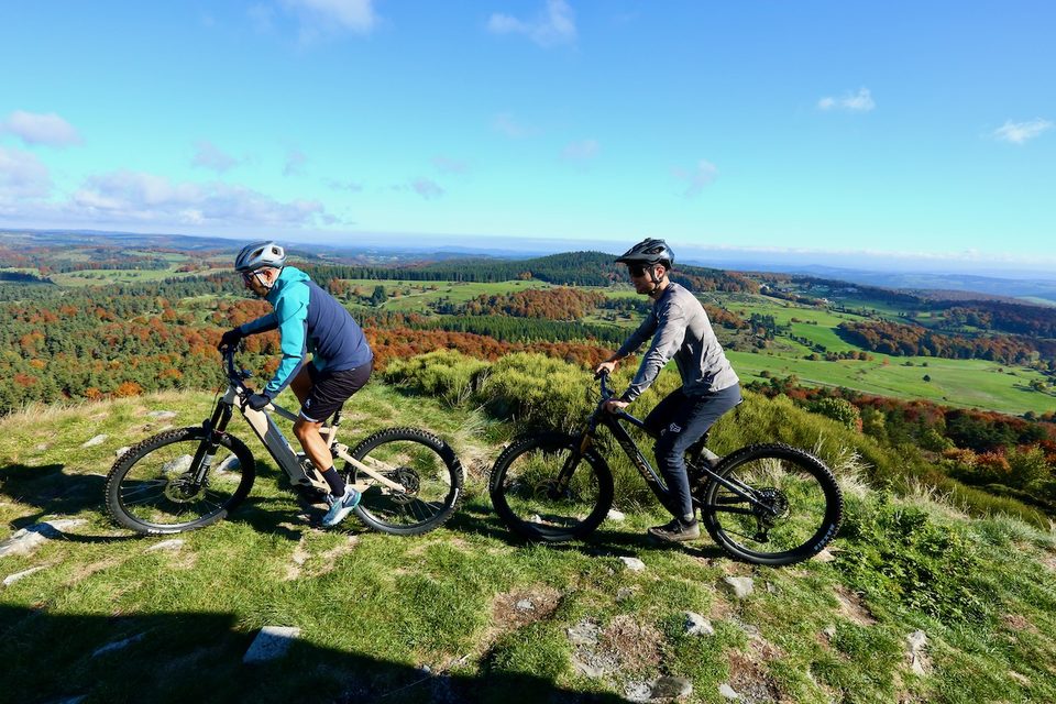 Une draille en Aubrac - VTT n°6