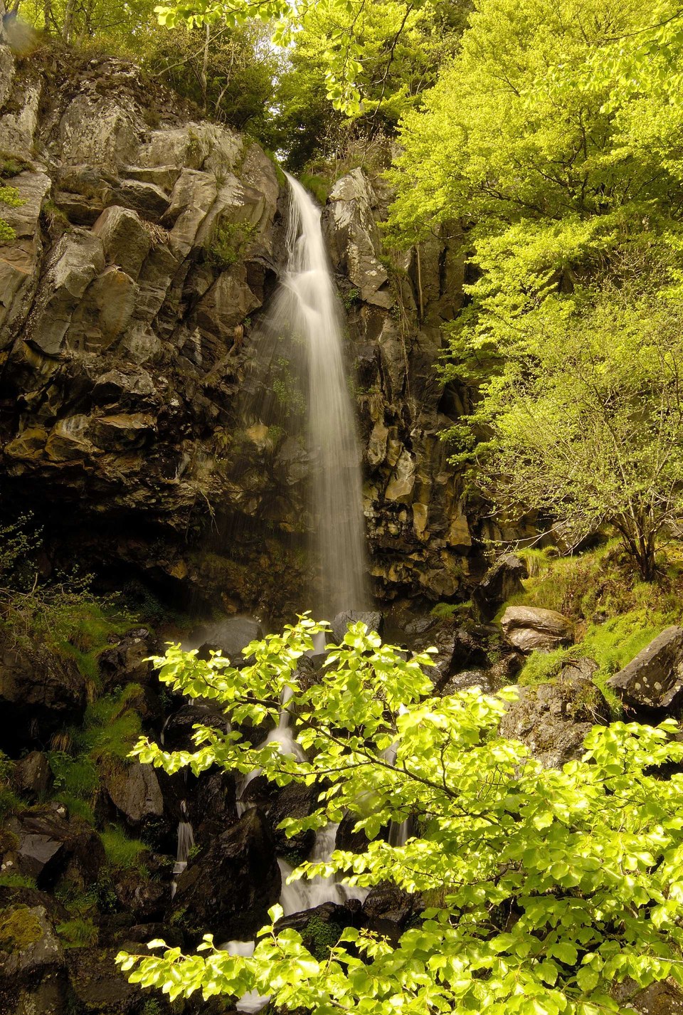Cascade du Devez, circuit court