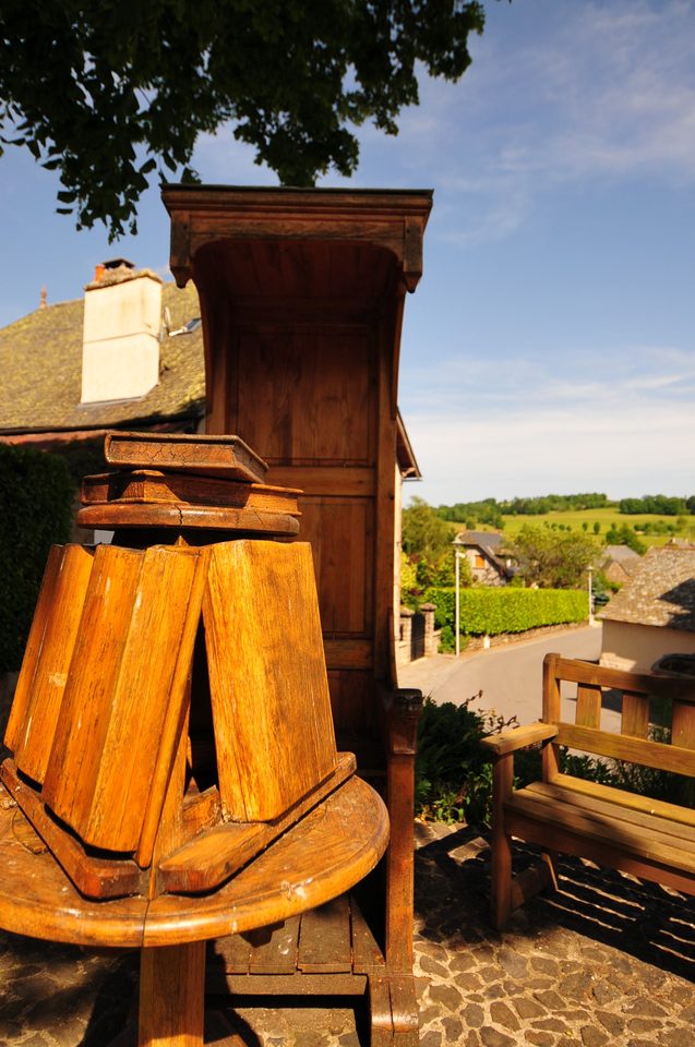 Le bourg de Taussac