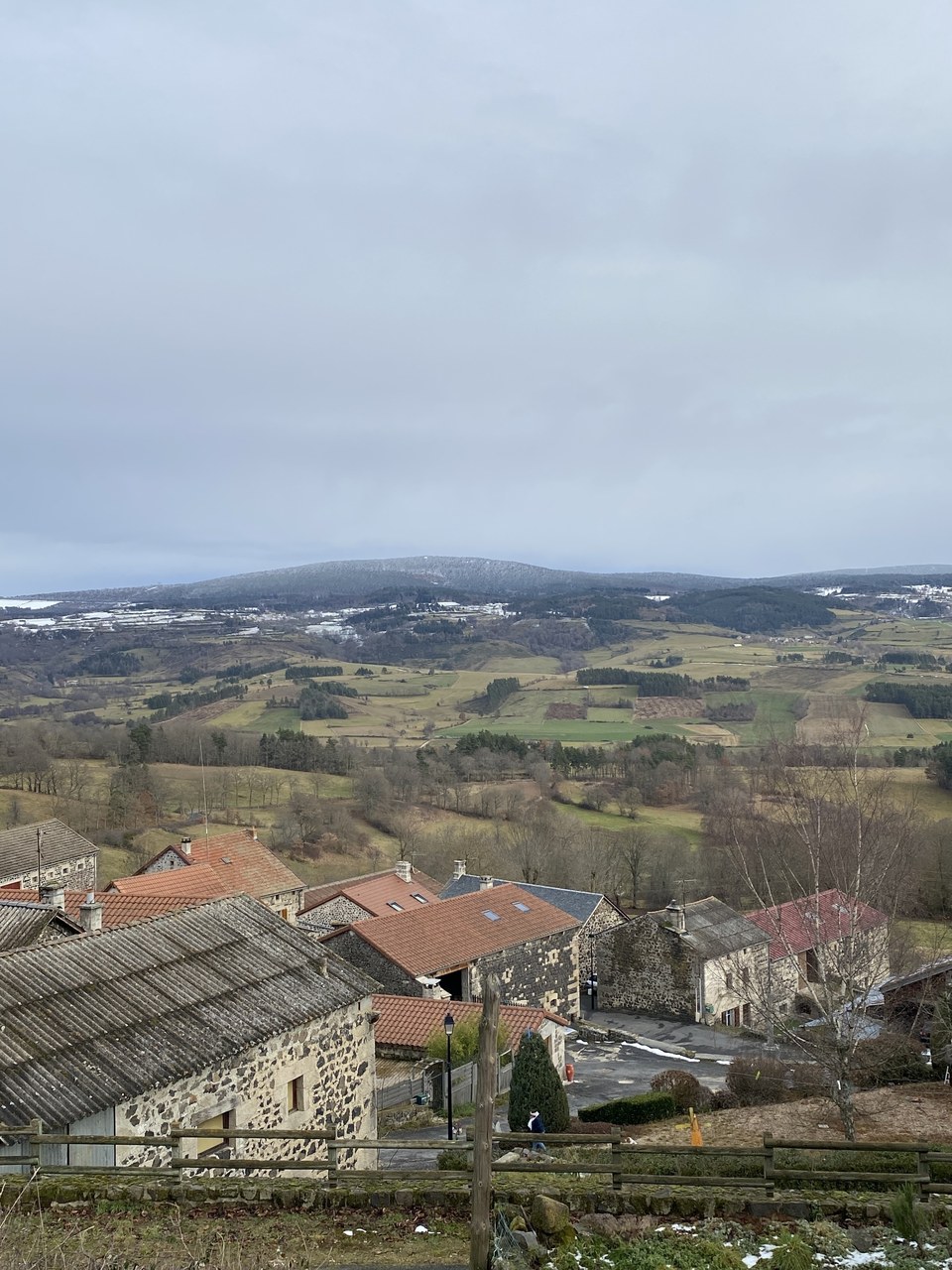 Village de la Vessière et les Monts de la Margeride