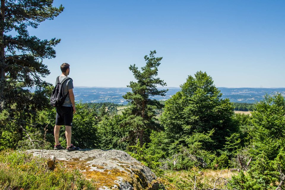Point de vue depuis les Tourbières