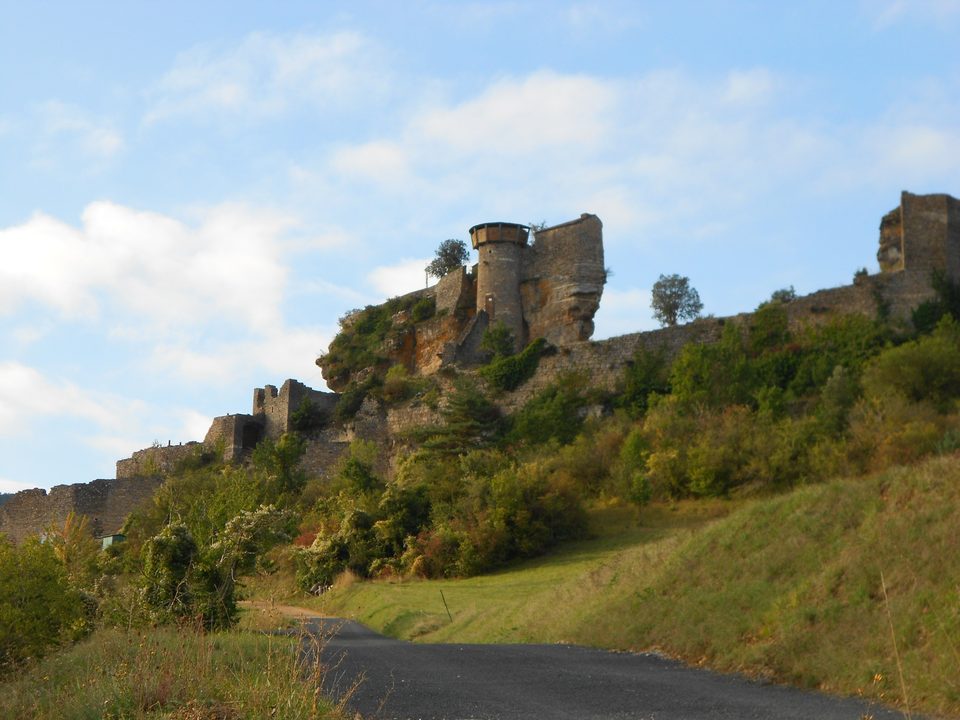 départ au château de Peyrelade