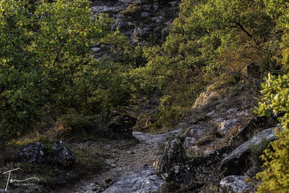 Descente vers Montaigut