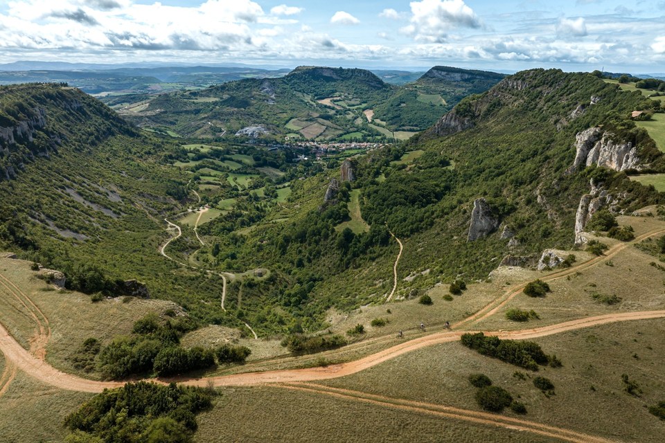 Vue depuis le cirque de Tournemire