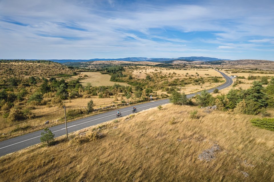 Sur les routes du Larzac...