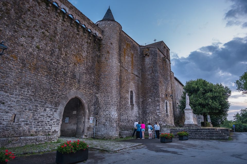 L'entrée du Fort de St-Jean d'Alcas