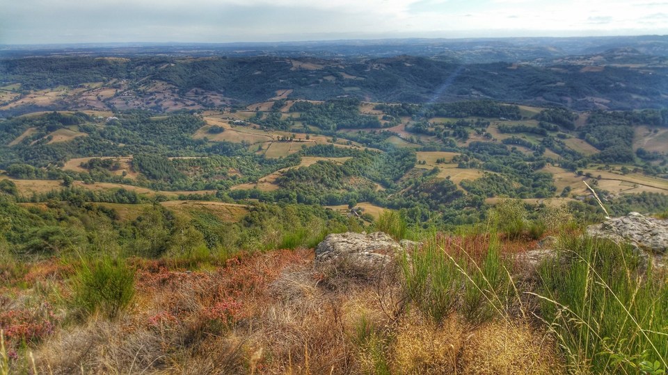 Panorama depuis le puech du Kaymard