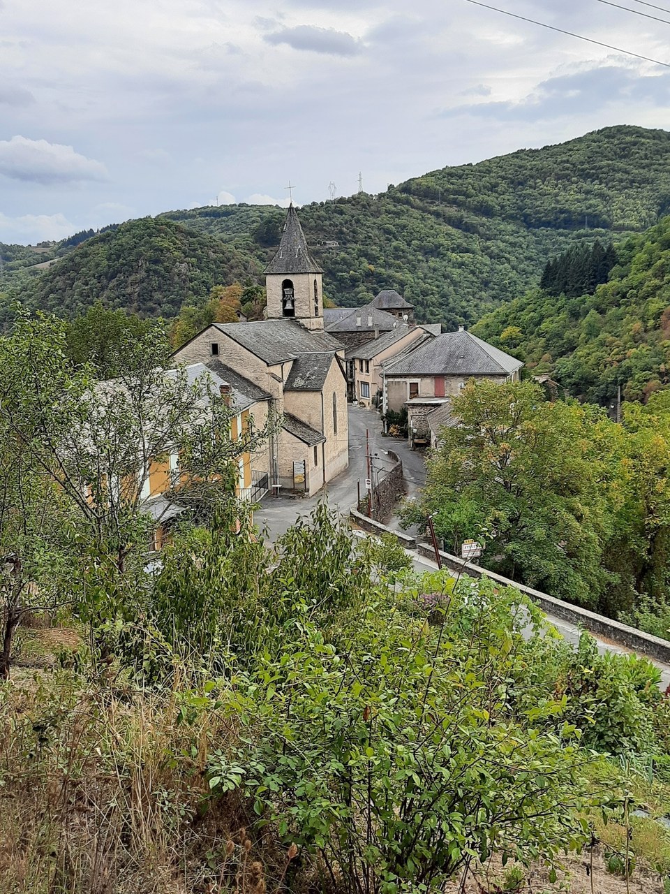 Arrivée_Sentier_sous les chataigniers, un Trésor dinaire©association Ava