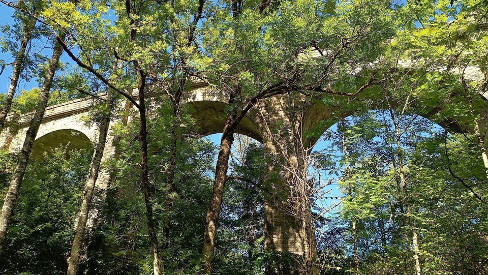 Le viaduc de la Loubière