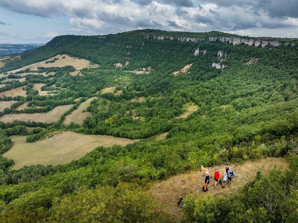 Panorama depuis les corniches
