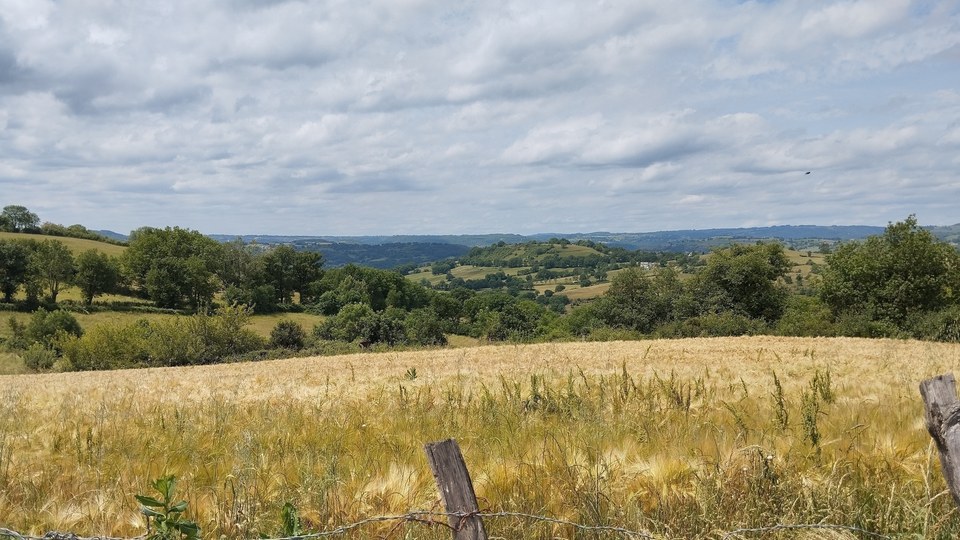 Point de vue sur la vallée du Lot
