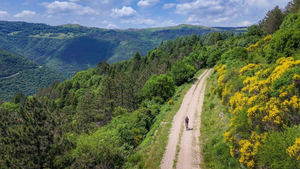 Gravel sur le Plateau du Grezac