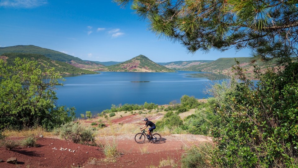 Carte postale Gravel du Lac du Salagou