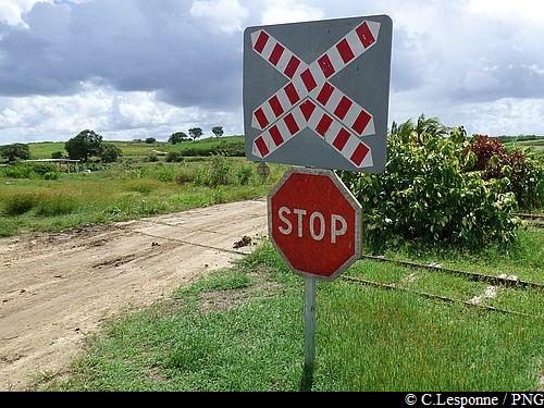 en gare de Poyen ...