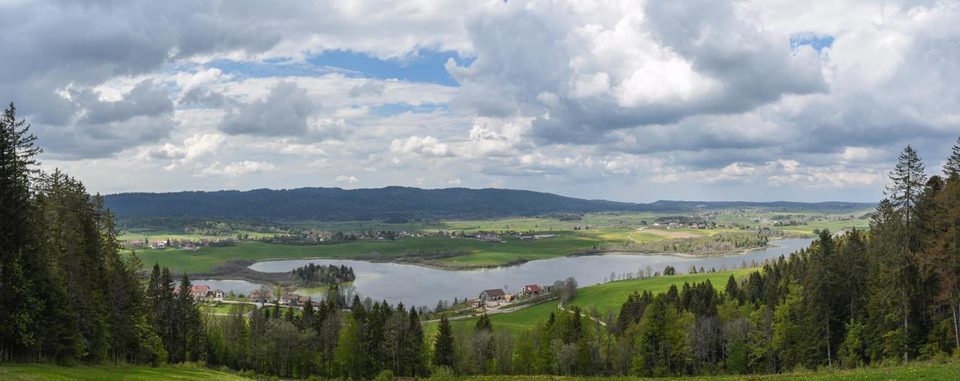 Panorama lac de l'Abbaye ©P Henon