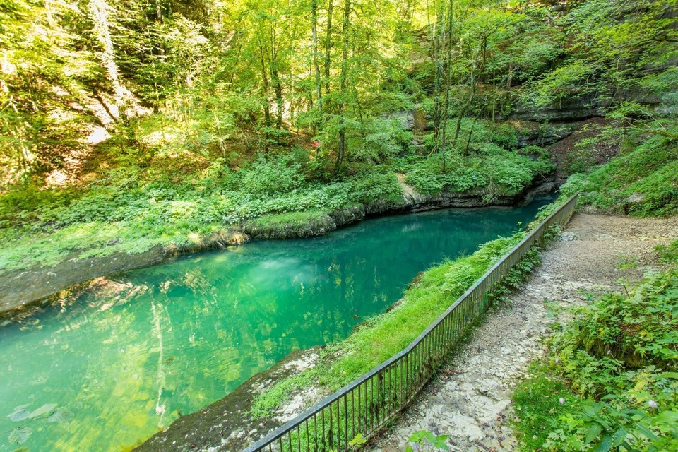Source de l'Ain en eau
